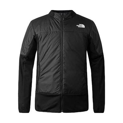 TNF Black Windproof Insulated Jacket with Logo NF0A83S7-JK3