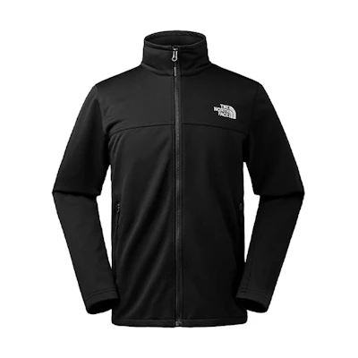 TNF Black Windproof Outdoor Stand Collar Jacket NF0A366J-KX7