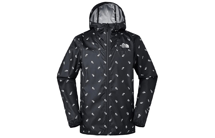 TNF Black Windproof Water-Resistant Outdoor Jacket NF0A3VAI-9UT