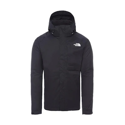 TNF Black Windproof Waterproof 3-in-1 Hooded Jacket NF0A4M6X-KX7