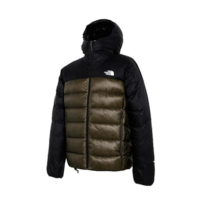 TNF Black Winter Hoodie Logo Down Jacket NF0A4N9X-BQW