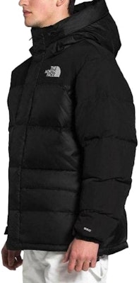 ザ・ノース・フェイス ブラック ロゴ入りフード付き冬用ダウンジャケット NF0A4QYXJK3-YC Sizing ザ・ノース・フェイス ブラック ロゴ入りフード付き冬用ダウンジャケット NF0A4QYXJK3-YC