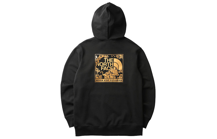 TNF Black Year of the Ox Logo Hoodie Unisex Limited Edition NF0A4UDK-JK3 圖 2