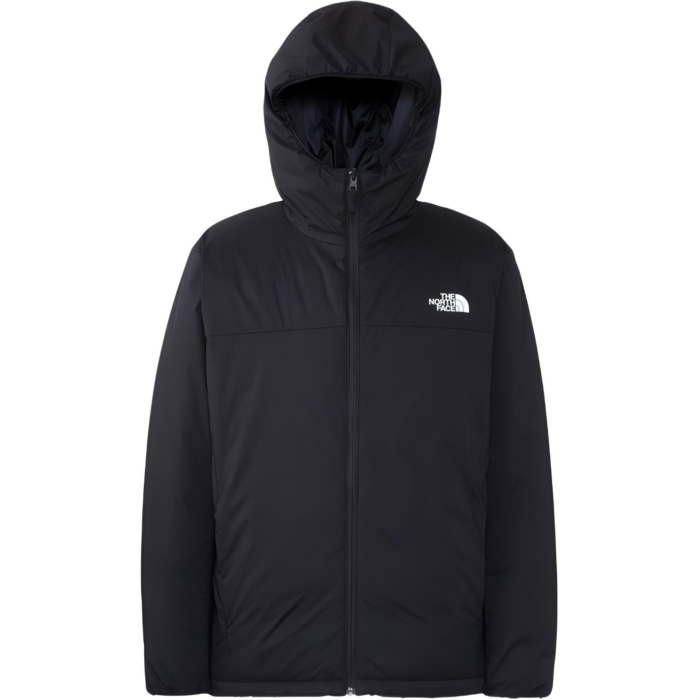 The North Face Black Zip-Up Hoodie Jacket with Logo Print NY82380-KN服装
