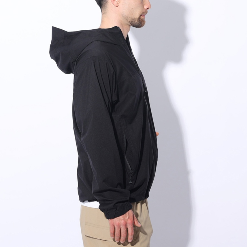 TNF Black Zip-Up Hoodie Jacket with Logo Print NP12306-K 圖 6