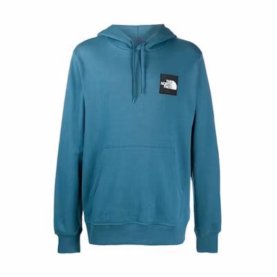 TNF Blackbox Logo Solid Blue Hoodie Casual Wear NF0A4SYY-Q31