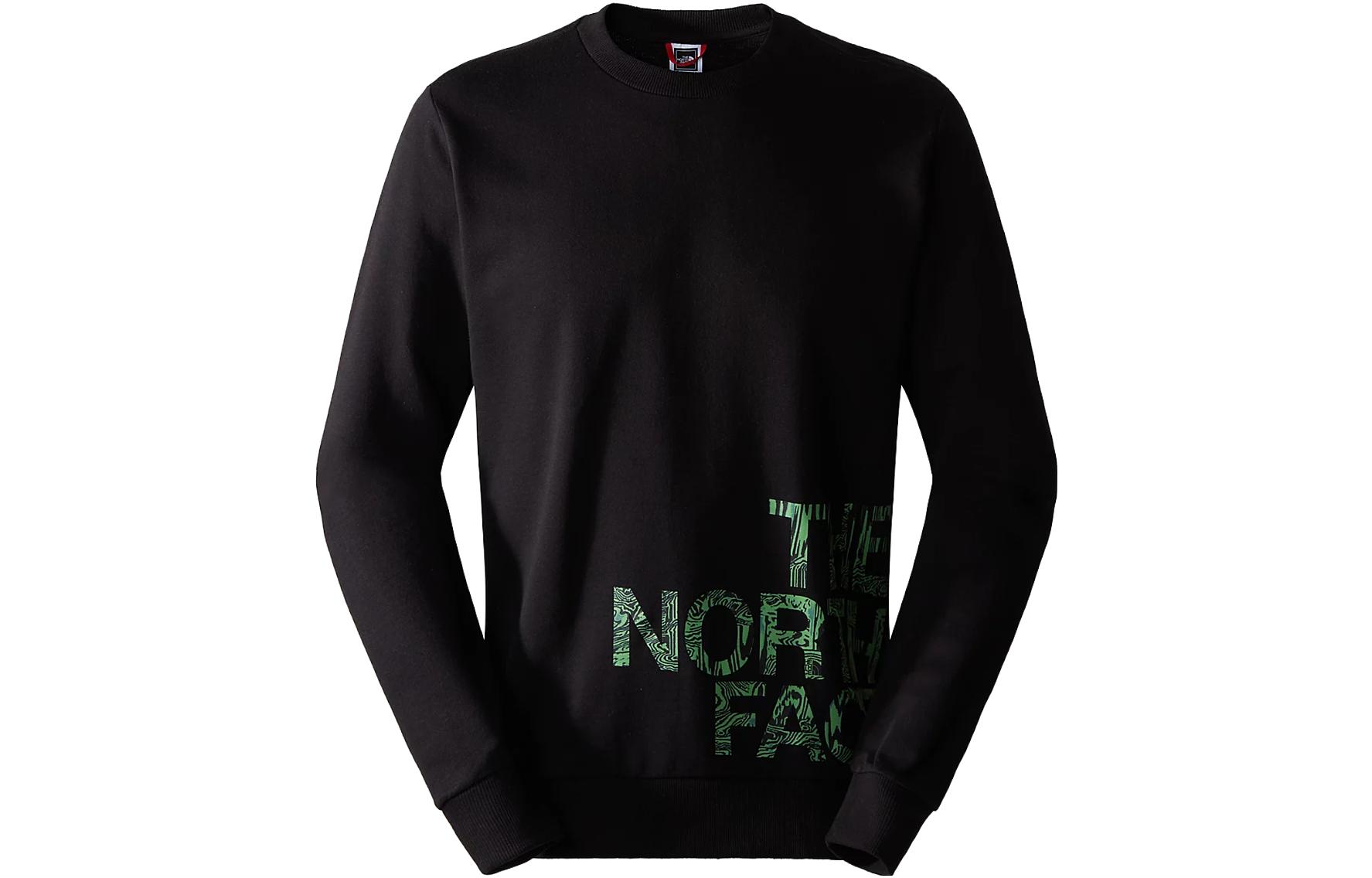 TNF Blown Up Logo Crewneck Sweater Black NF0A854A-JK3
