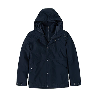 TNF Blue 3-in-1 Waterproof Fleece Jacket Winter Coat NF0A4NGY-TE3