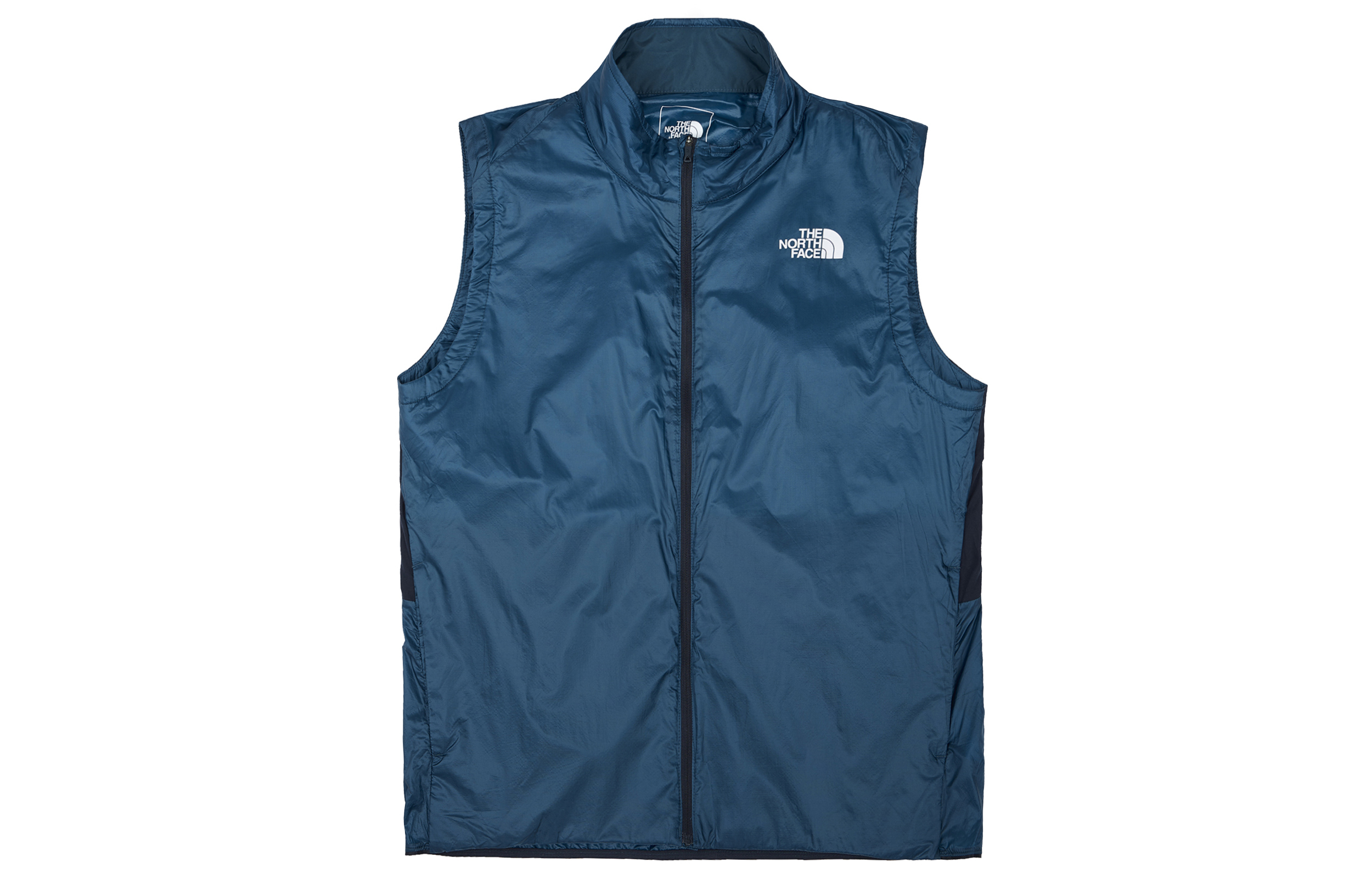 TNF Blue Color-block Zip-Up Vest NF0A7UVS-BH7