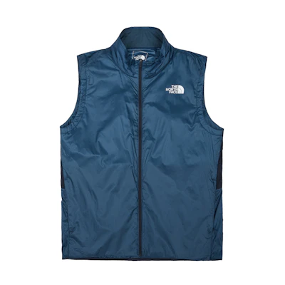 TNF Blue Color-block Zip-Up Vest NF0A7UVS-BH7