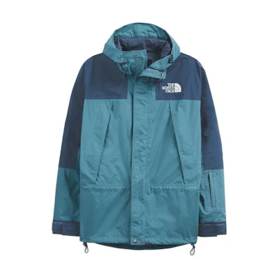 TNF Blue Colorblock Logo Hooded Softshell Jacket NF0A52ZT-9NQ