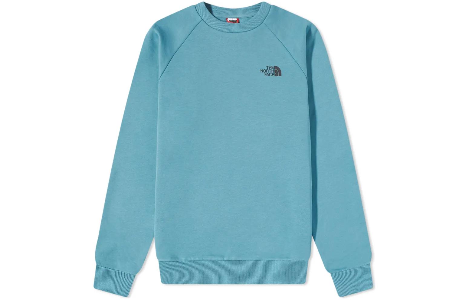 TNF Blue Crewneck Logo Sweatshirt NF0A4SZ9-4Y3