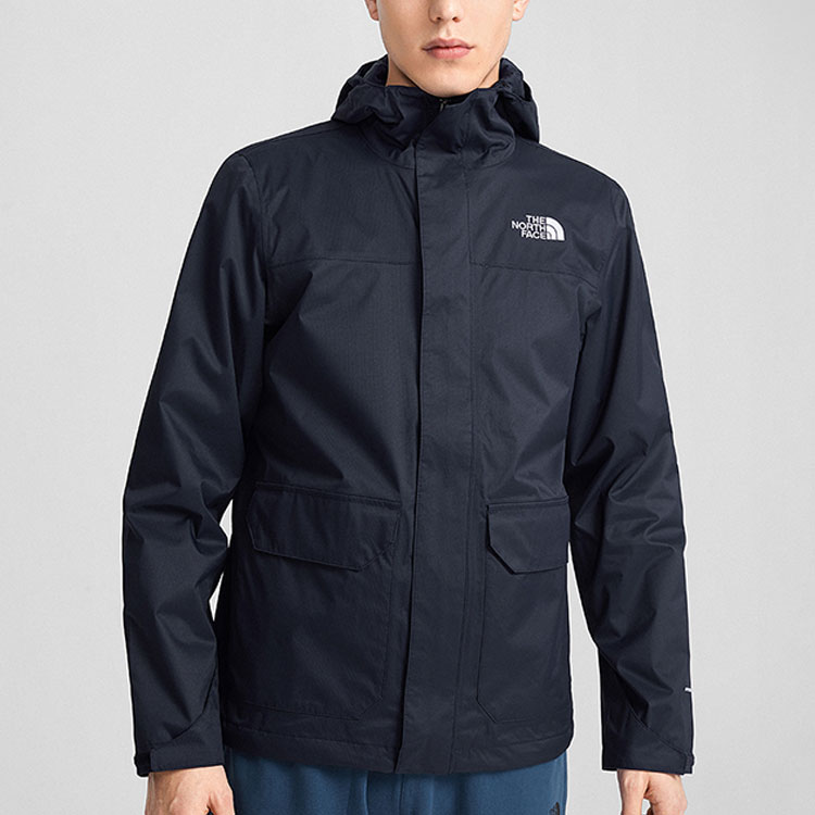 Details for ザ・ノースフェイス ブルー ドライベント 防水透湿ソフトシェルジャケット NF0A4NED-RG1