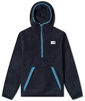 The North Face Blue Fleece Half-Zip Athletic Hoodie NF0A4R5D-TE8 The North Face Blue Fleece Half-Zip Athletic Hoodie NF0A4R5D-TE8