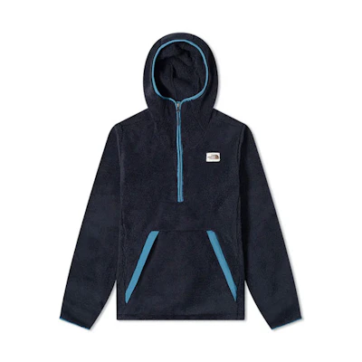 TNF Blue Fleece Half-Zip Athletic Hoodie NF0A4R5D-TE8