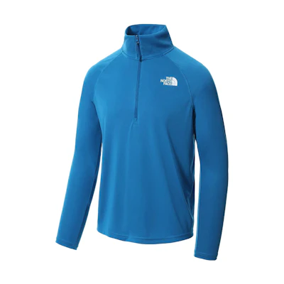 TNF Blue Half-Zip Stand Collar Long-Sleeve Jacket NF0A7R2P-M19