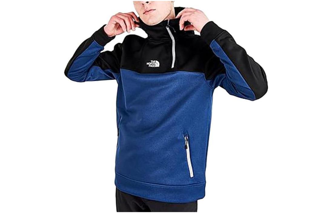 TNF Blue High-Neck Zip-Up Jacket NF0A3L4-VS5