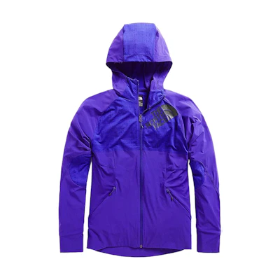 TNF Blue Hooded Outdoor Jacket - Moisture-Wicking & Breathable NF0A3V6D-5NX