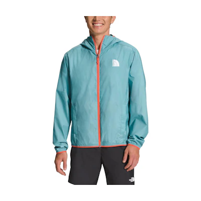 TNF Blue Hoodie Jacket with Solid Logo Print NF0A7ZYE-LV2