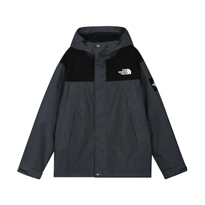 TNF Blue Logo Embroidered Hoodie Jacket NI3BN58M