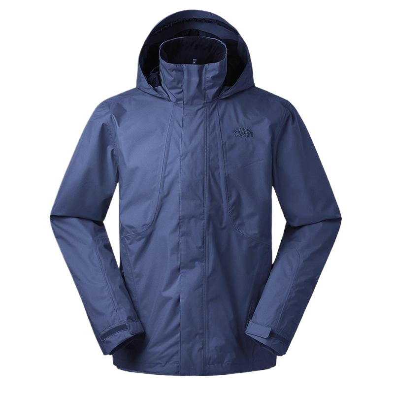 TNF Blue Logo Embroidered Outdoor Sports Jacket NF0A3SPI-H2G