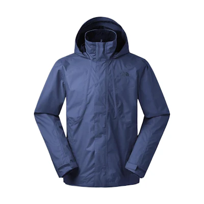 TNF Blue Logo Embroidered Outdoor Sports Jacket NF0A3SPI-H2G