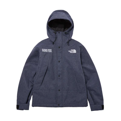 TNF Blue Logo Embroidered Zip Hoodie Jacket NJ2GP70A