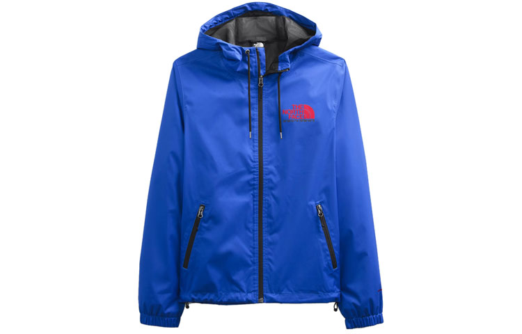 TNF Blue Logo Outdoor Waterproof Breathable Jacket NF0A52ZX-CZ6
