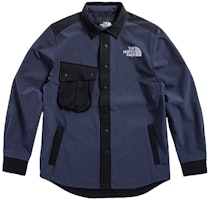 The North Face Blue Long Sleeve Casual Shirt with Pocket NF0A4U6A-RG1 The North Face Blue Long Sleeve Casual Shirt with Pocket NF0A4U6A-RG1