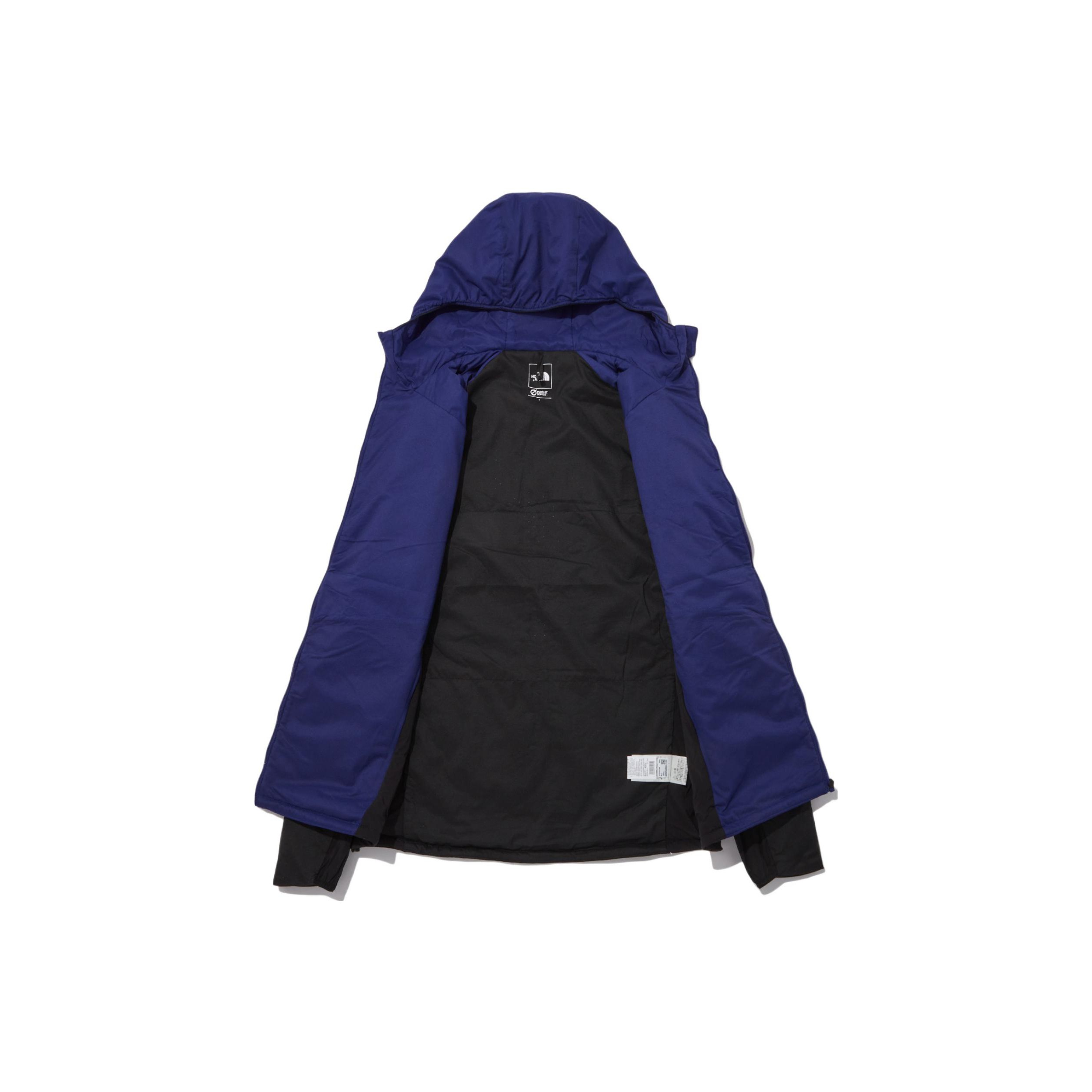 TNF Blue Patchwork Logo Print Hooded Zip Jacket NJ2HN70B 圖 4