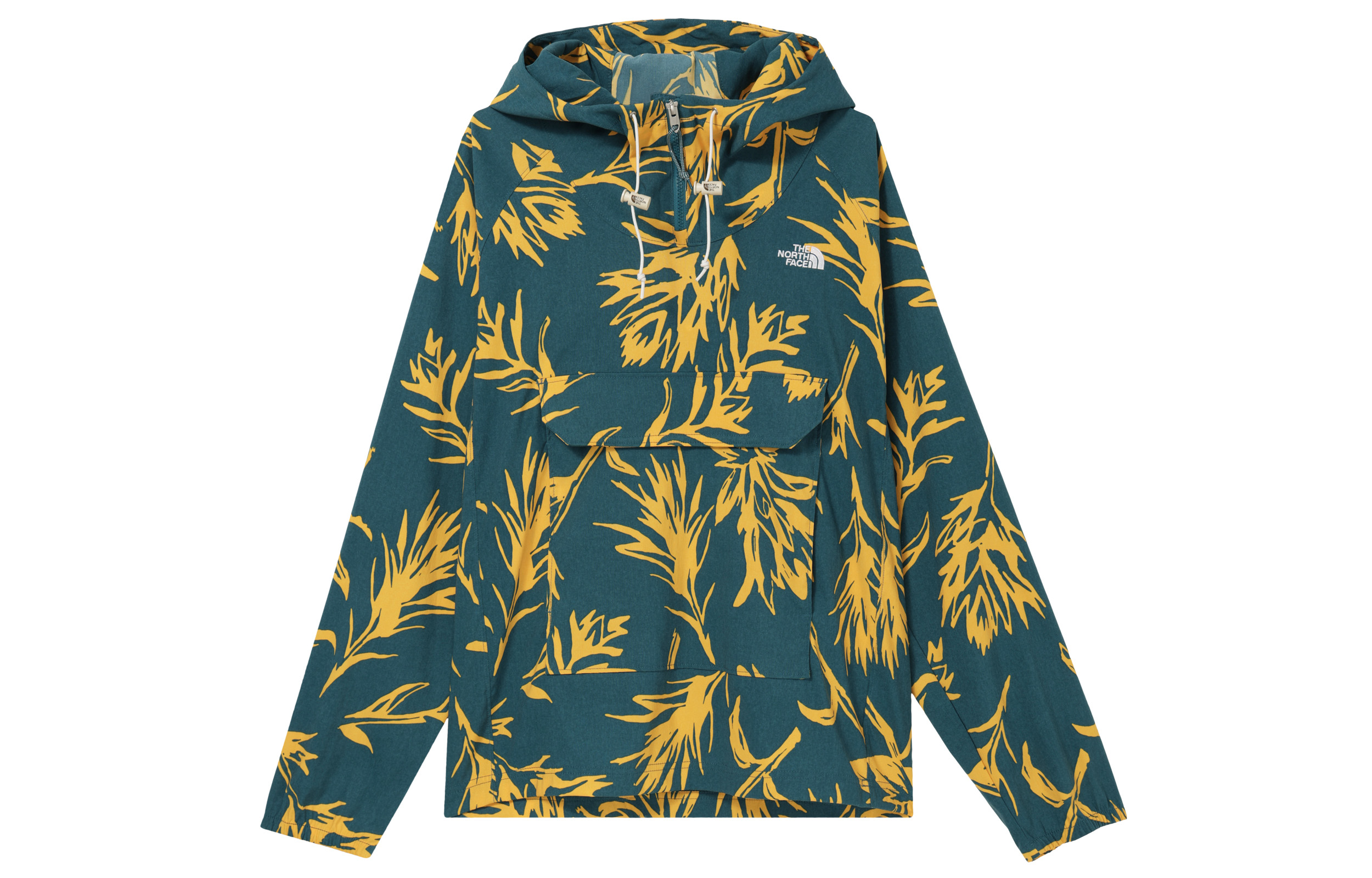 TNF Blue Patterned Full-Zip Hoodie Jacket NF0A5338-IY9