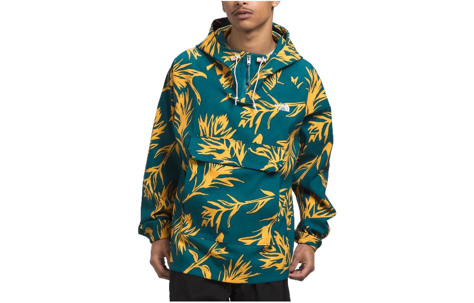 TNF Blue Patterned Full-Zip Hoodie Jacket NF0A5338-IY9 圖 2