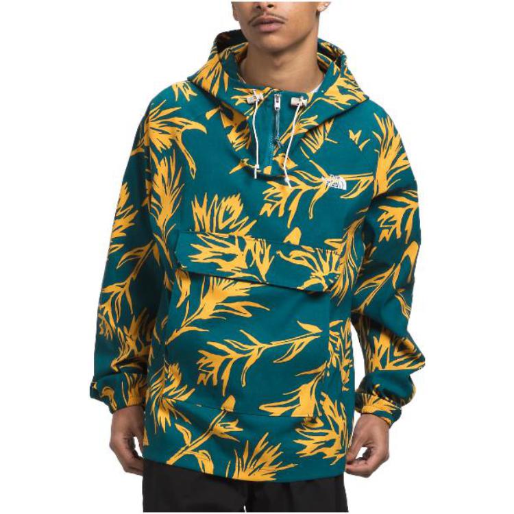 TNF Blue Patterned Full-Zip Hoodie Jacket NF0A5338-IY9 圖 3