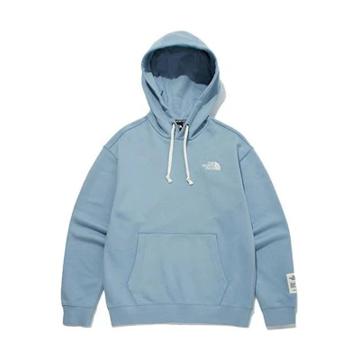 TNF Blue Printed Hoodie - Unisex Casual Long Sleeve Sweatshirt NM5PM52B