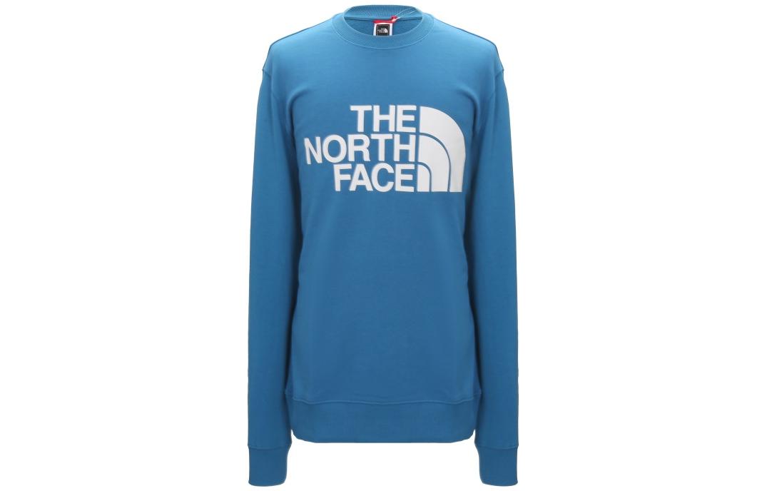 TNF Blue Pullover Crewneck Sweatshirt Casual Style NF0A4M7WM-191