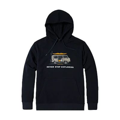 TNF Blue Pullover Hoodie - Outdoor Unisex Style NF0A5JVO-RG1