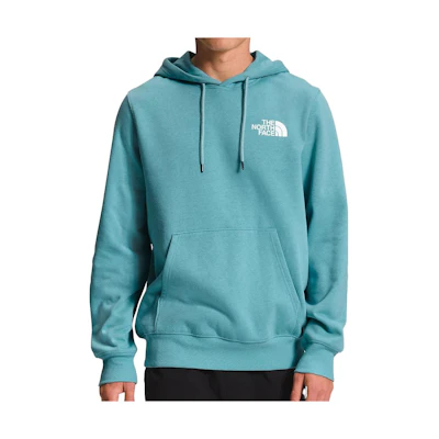TNF Blue Pullover Hoodie with Logo Print - Loose Fit NF0A7UNS-ZK4
