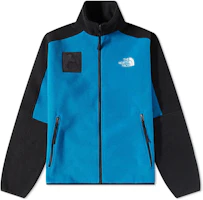 The North Face Blue Retro Sport Jacket with Logo Patch and Side Zipper Pocket NF0A5J5H-M19 The North Face Blue Retro Sport Jacket with Logo Patch and Side Zipper Pocket NF0A5J5H-M19