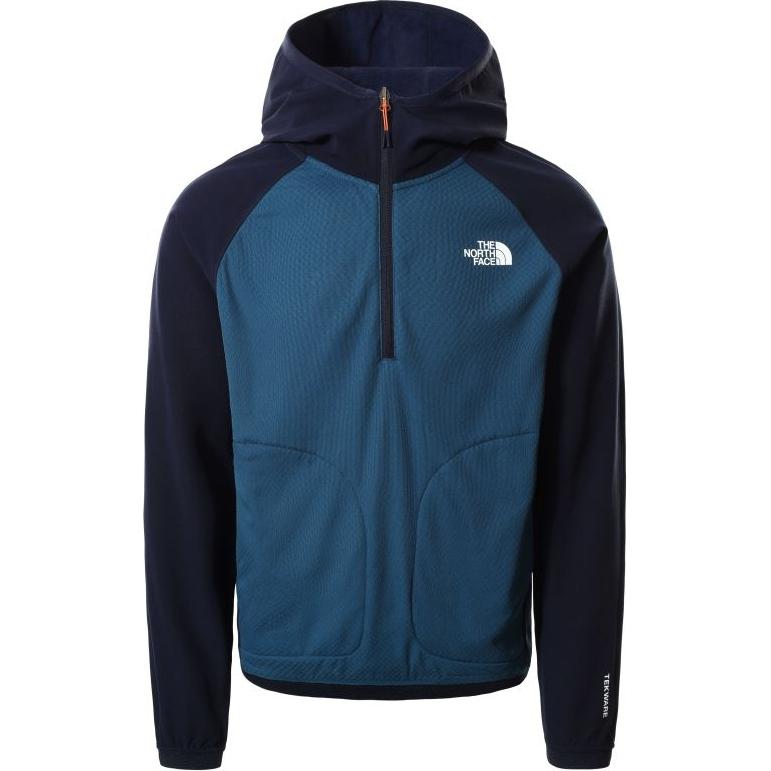 TNF Blue Slim Fit Zip-Up Hoodie Jacket NF0A5GFP-Z3M 圖 2