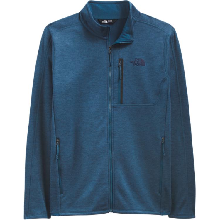 TNF Blue Soft Comfort Solid Zip-Up Jacket NF0A4QQU-Q4V