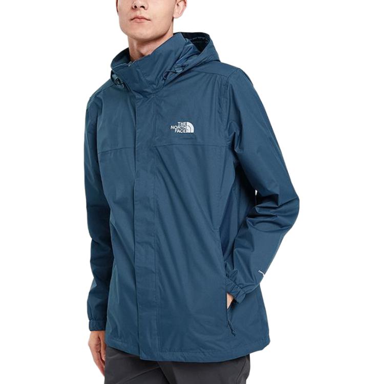 TNF Blue Solid Color Casual Versatile Lightweight Jacket NF0A49F7-H2G
