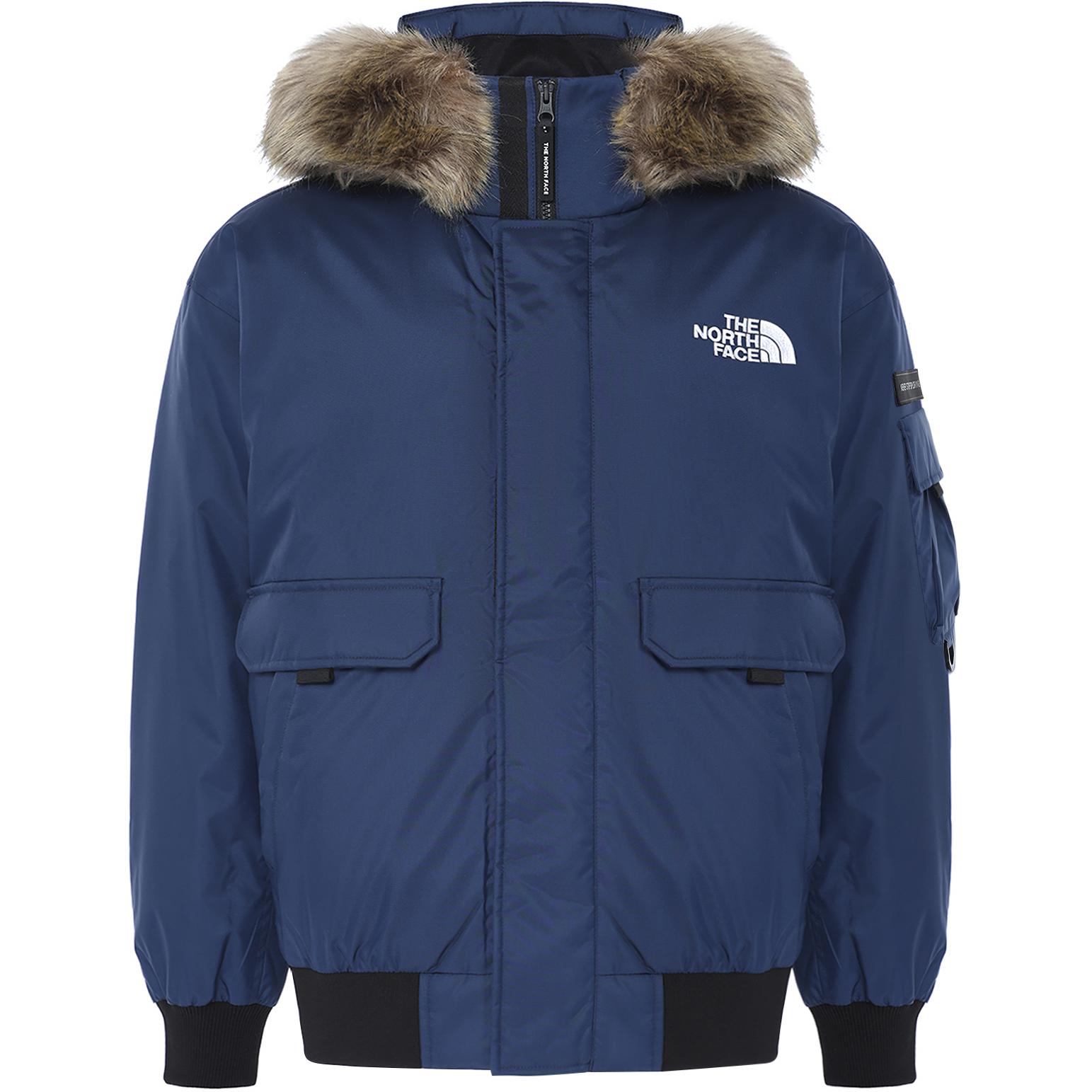 TNF Blue Unisex Hooded Puffer Jacket - Soft & Comfortable NI1DP54C