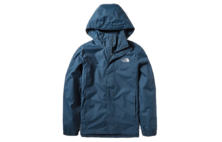 THE NORTH FACE Blue Waterproof Breathable Hooded Softshell Jacket 49F7-H2G 圖 2