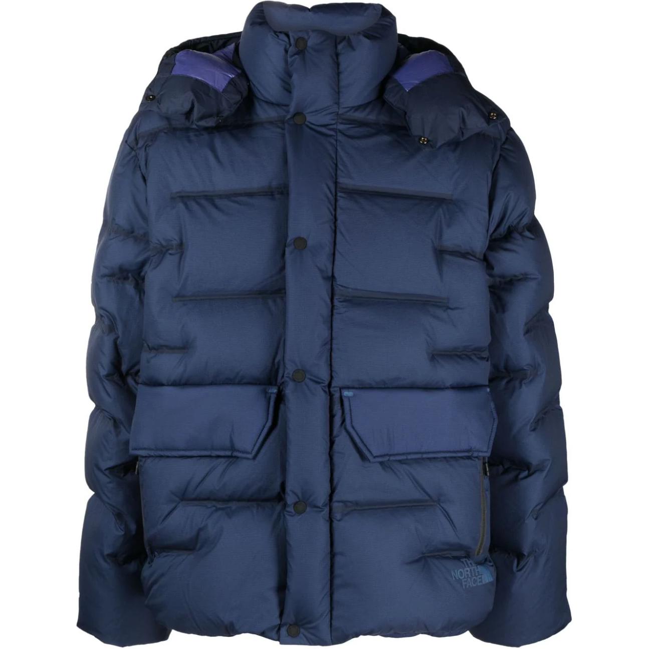 TNF Blue Waterproof Hooded Puffer Jacket NF0A832RO6Q