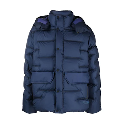 TNF Blue Waterproof Hooded Puffer Jacket NF0A832RO6Q
