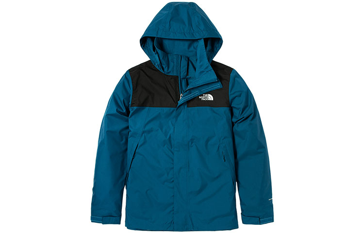The North Face Blue Waterproof Windbreaker Jacket NF0A4UAU-Y01