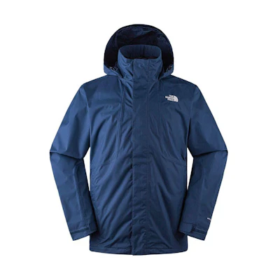 TNF Blue Waterproof Windproof Hardshell Jacket SS24 NF0A8AUM-HDC