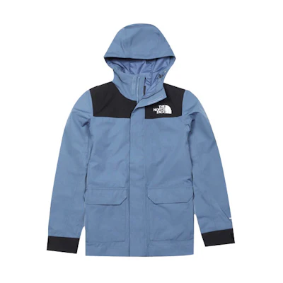 TNF Blue Waterproof Windproof Hooded Outdoor Jacket NF0A4U8P-WC4