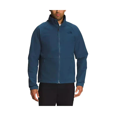 TNF Blue Windproof Thermal Zipper Jacket Casual Long Sleeve NF0A7UJN-LNL
