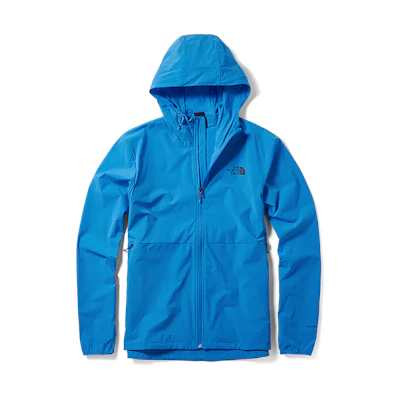 TNF Blue Windproof Water-Resistant Packable Hooded Jacket NF0A46KT-W8G